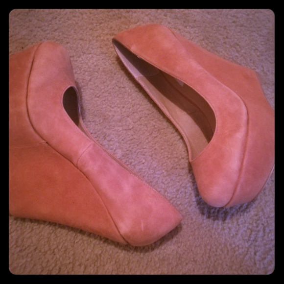 Steve Madden Pammy Wedge Tan - Picture 1 of 2